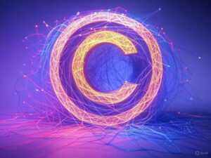 התמונה מציגה את האות "C" המוכרת כסמל זכויות יוצרים
